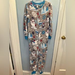 Frosty the Snowman onesie pajama